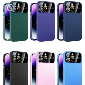 three in one large window phone case