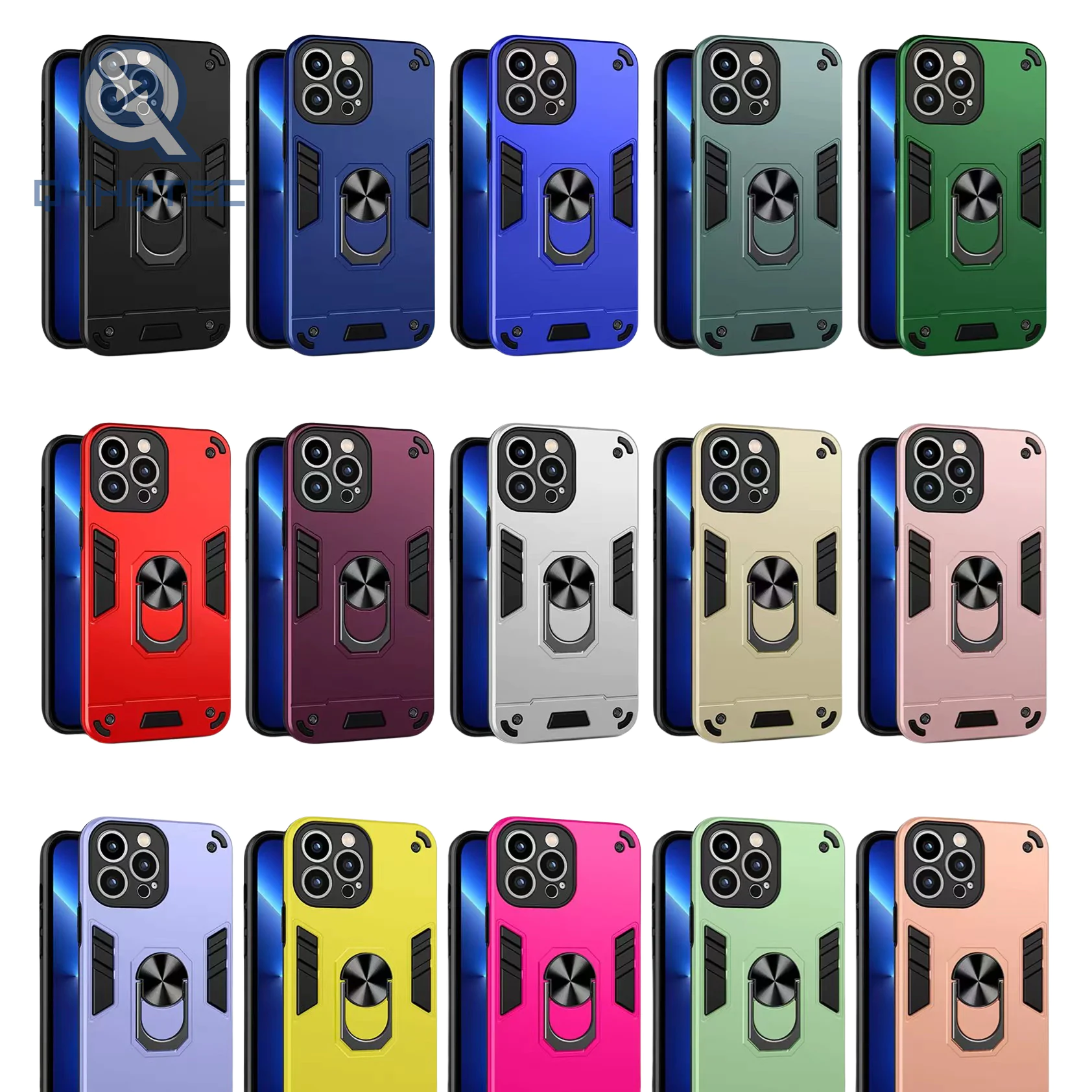 sergeant style fashion case with ring stand phone case