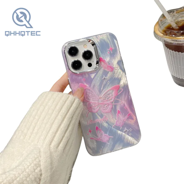 popular butterfly element phone case for iphone13 pro max