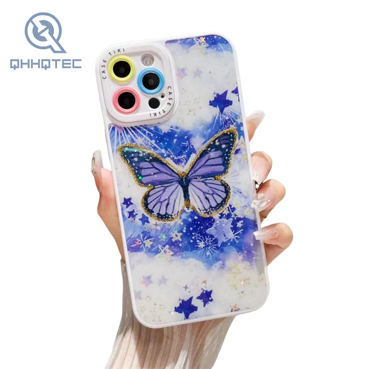 colorful patterns smooth drip cute phone case for iphone
