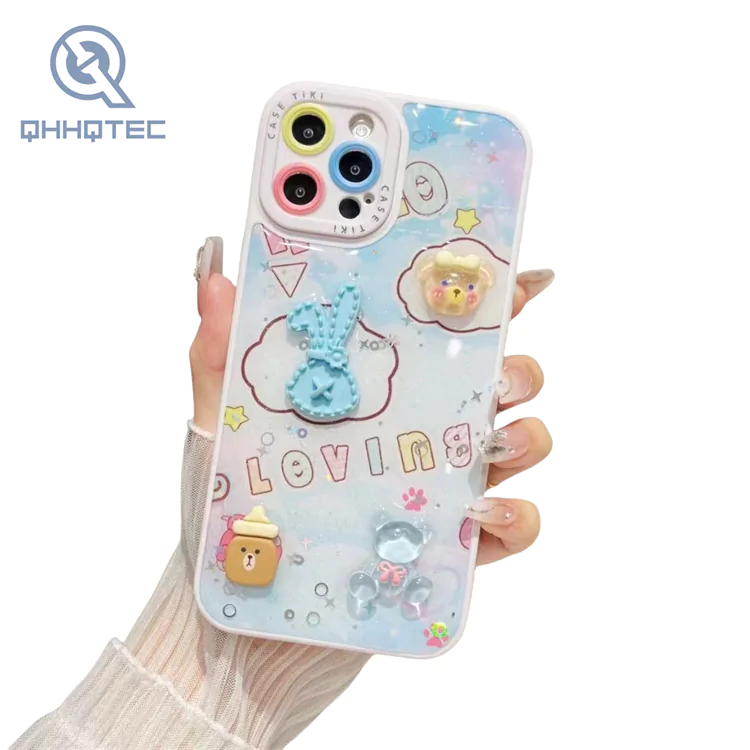cute animal pattern phone case for iphone 14