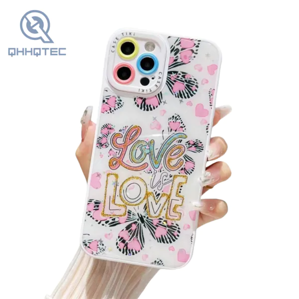 fashionable and beautiful pattern phone case for iphone 15