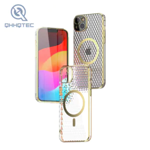 ice diamond electroplated phone case for iphone12