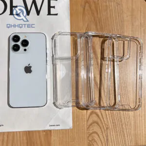 three in one white transparent phone case for iphone 13