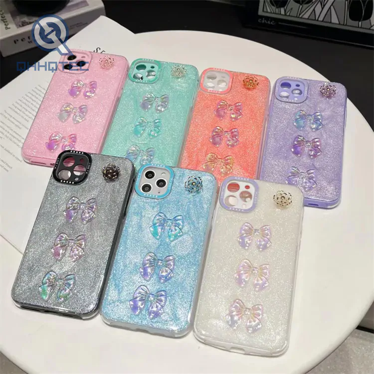 popular bow element phone case for iphone 14 pro