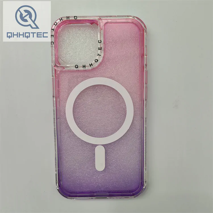 three in one magnetic phone case for iphone 15