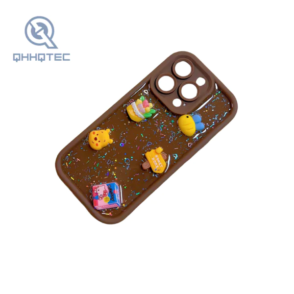 cute winnie pooh bear theme pattern decoration phone cases