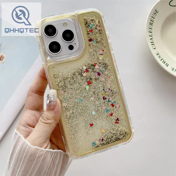 three in one adhesive colored phone case