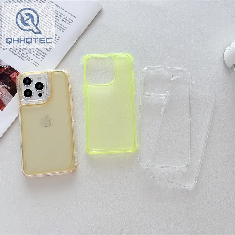 three in one minimalist style phone case
