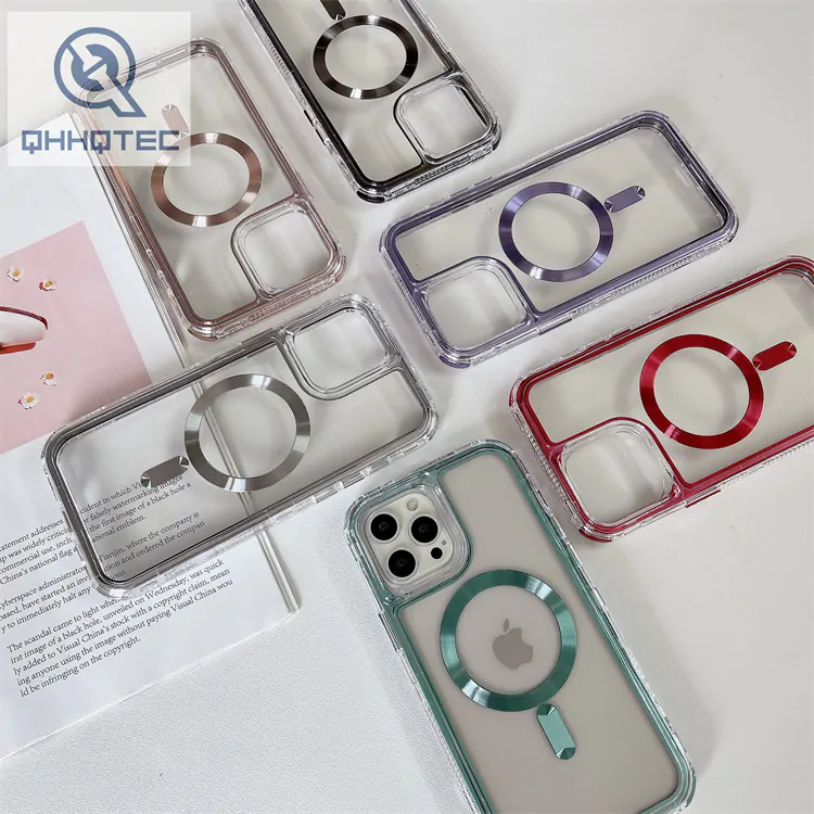 cd texture magnetic phone cases for iphone
