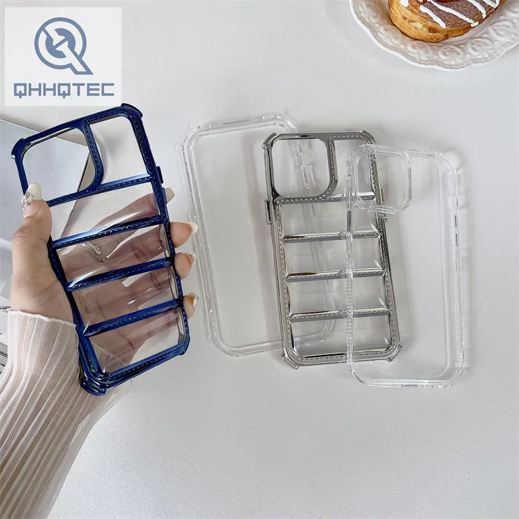 down jacket transparent 3 in 1 case for iphone