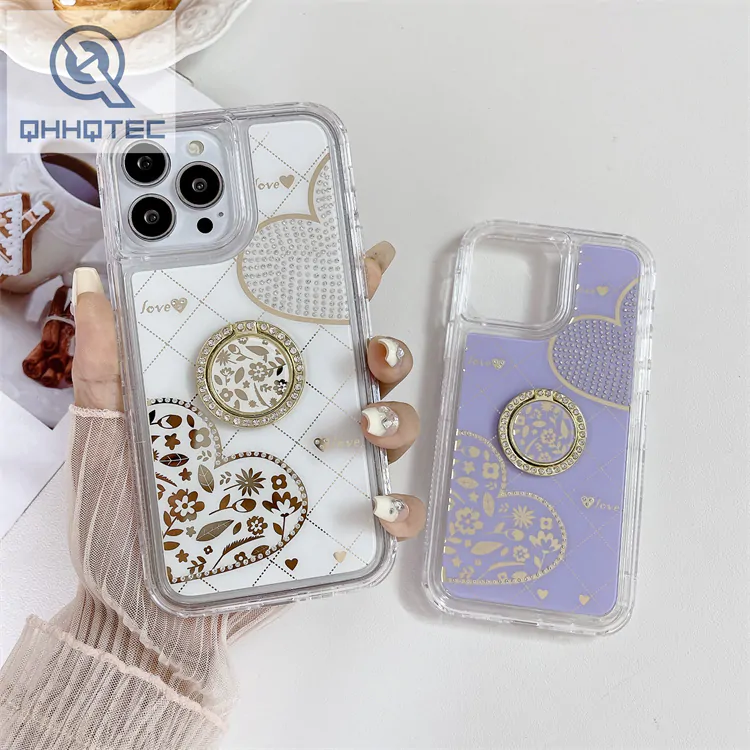 love design 3 in 1 phone cases for iphone