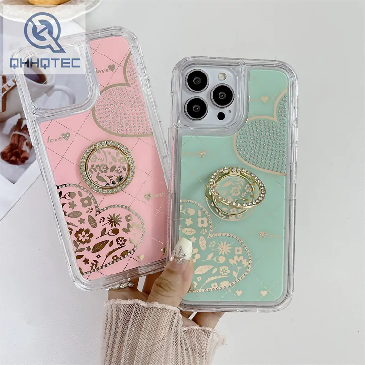 love design 3 in 1 phone cases for iphone