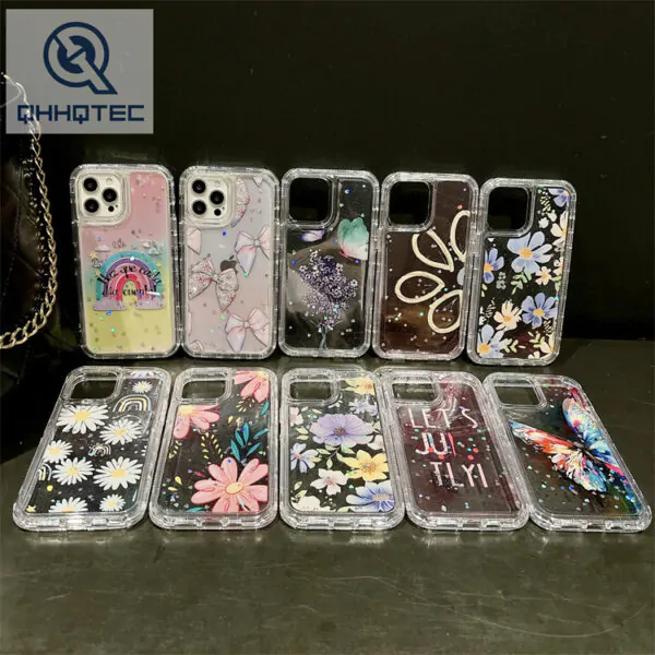 painted epoxy phone case for iphone