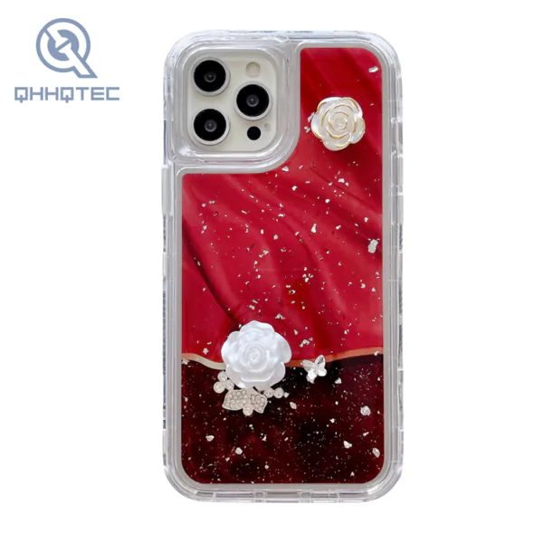 painted dandelion accessory phone case