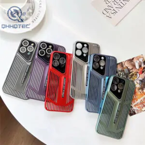 pu electroplate design cool style phone case