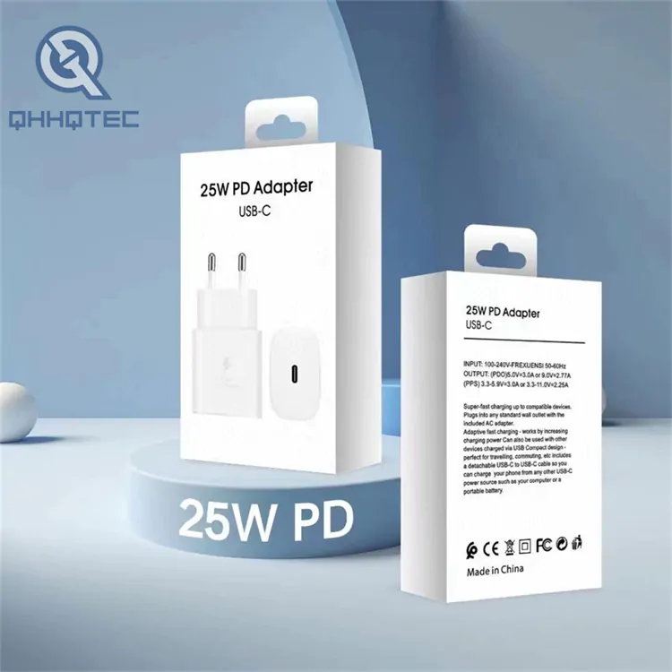 eu 25w pd super fast charging motorola cargador