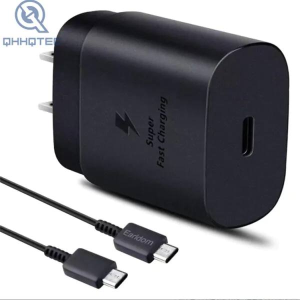 as 25w pd adapter super fast charging note 10 cargador