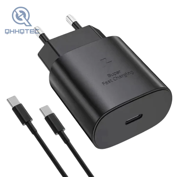 eu 25w pd super fast charging motorola cargador