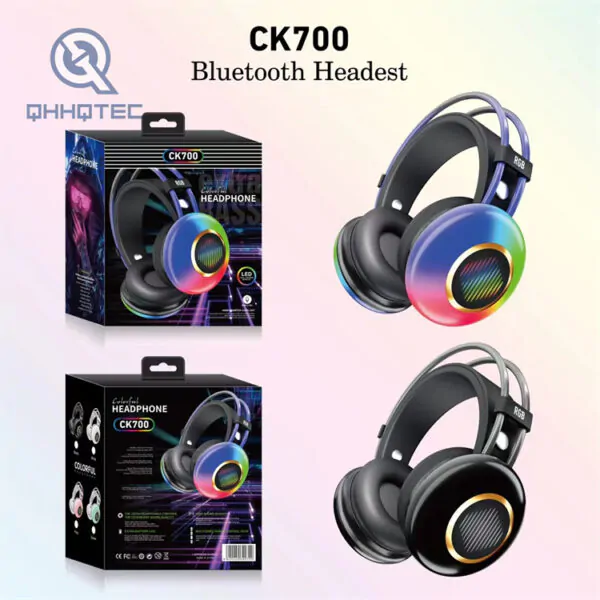 ck700 bluetooth headset wireless disco earphones