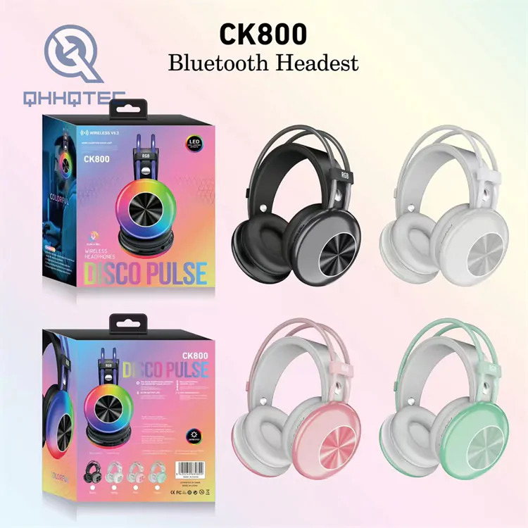 ck700 bluetooth headset wireless disco earphones (复制)