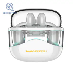 transparent design bluetooth earphones