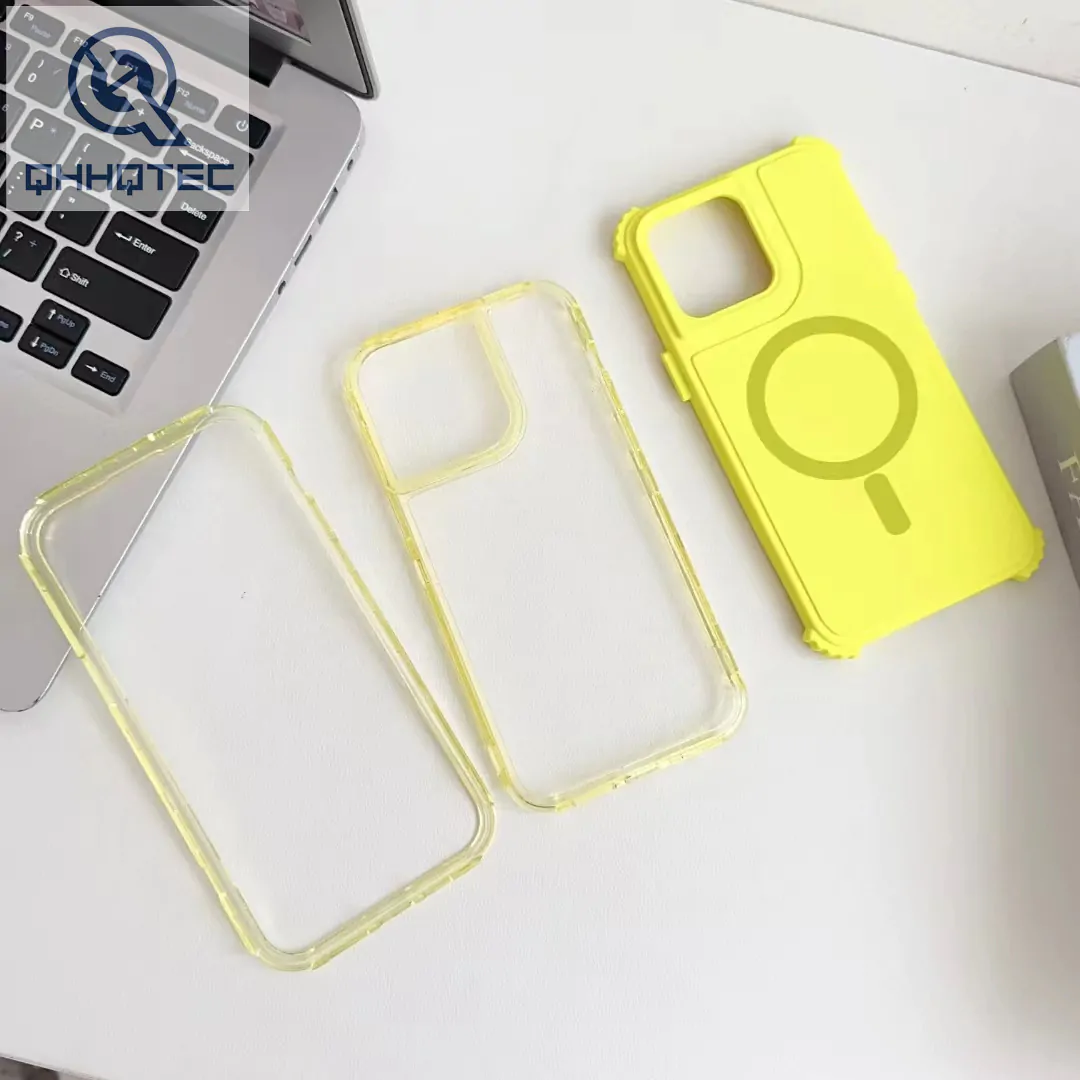 magsafe 3 in 1 pure color phone case
