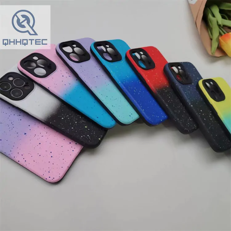 colorful patterns with cute decoration glitter case (复制)