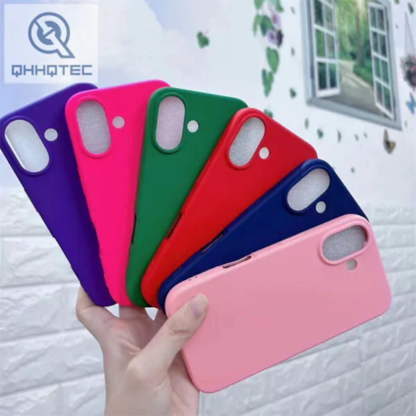 colorful 2mm tpu pure phone case