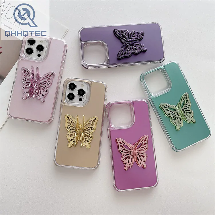 tpu+pc lens sliding window finger ring holder phone case (复制)