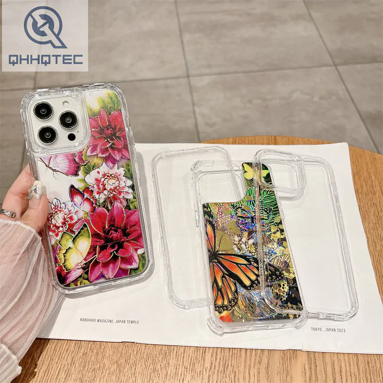 support magnetic charging phone case three in one design tpu+pc material (复制)