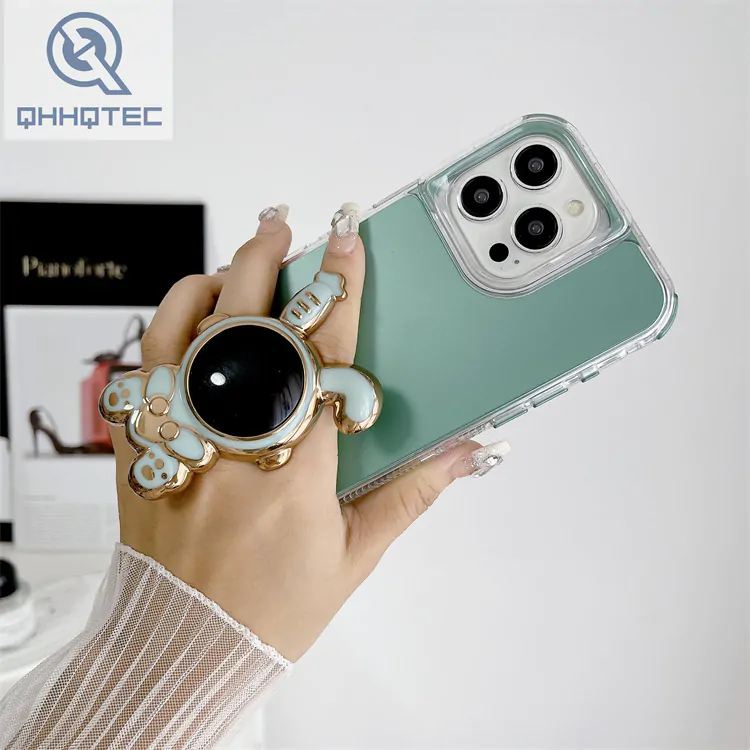 3d astronaut bunny 3 in 1 design phone case