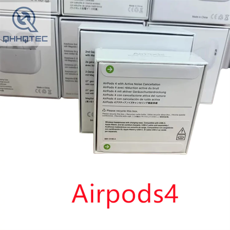 apple airpods 4 wireless headphones with charging case