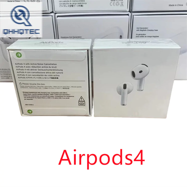 apple airpods 4 wireless headphones with charging case