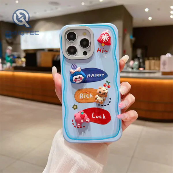 cute decoration 3 in 1 girl colorful case (复制)