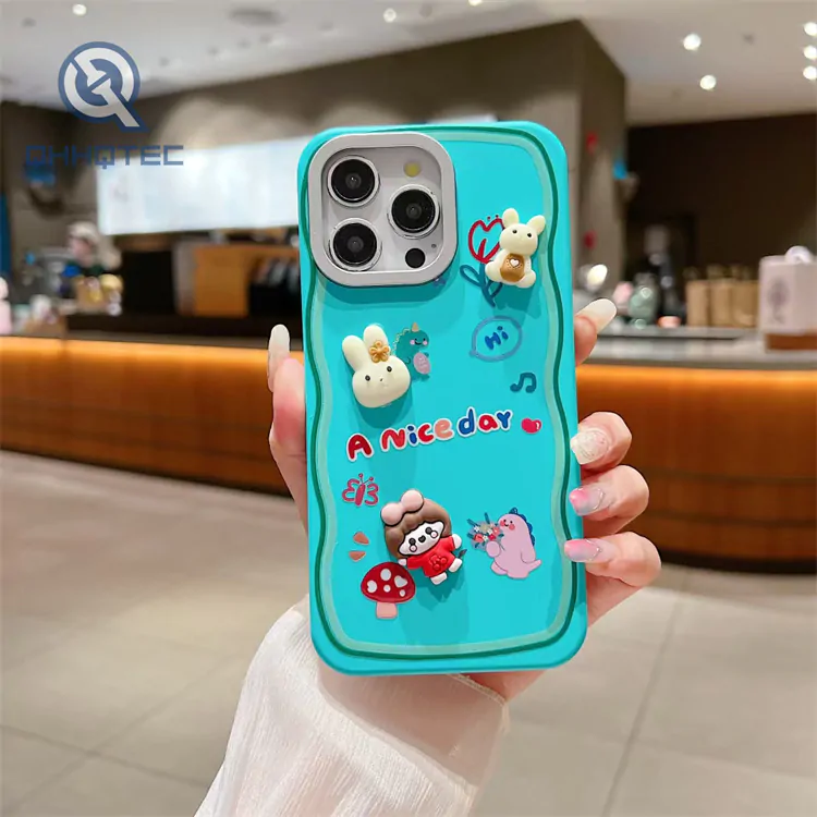 cute decoration 3 in 1 girl colorful case (复制)