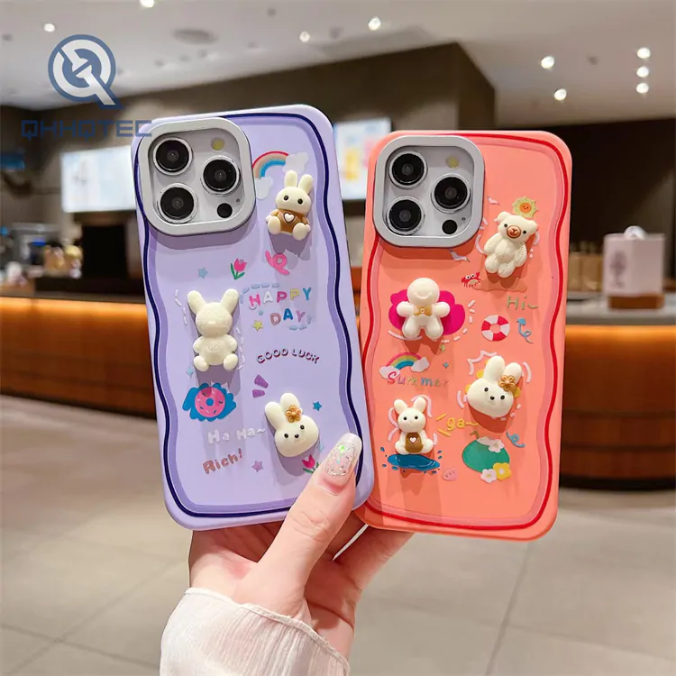 cute decoration 3 in 1 girl colorful case (复制)