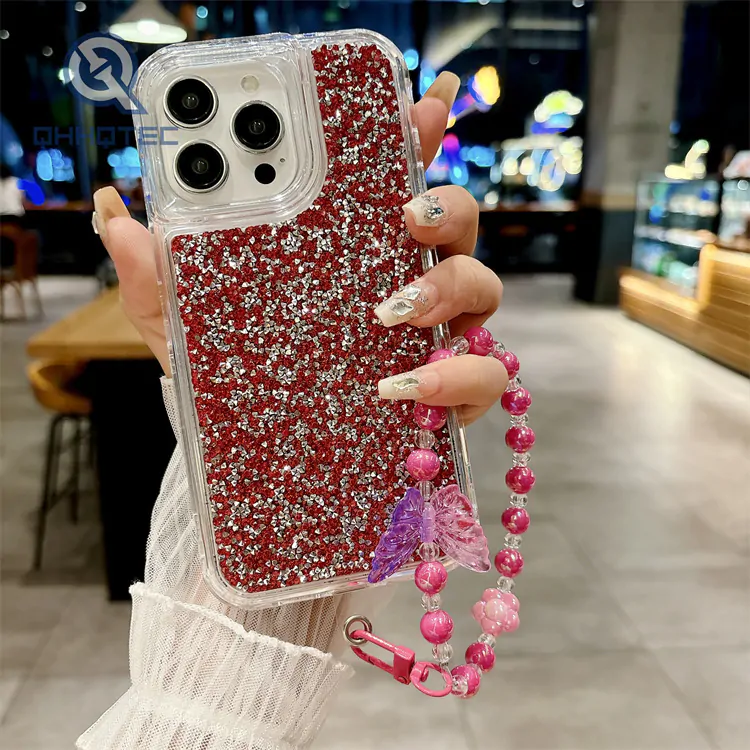 colorful 3 in 1 case with butterfly stand (复制)