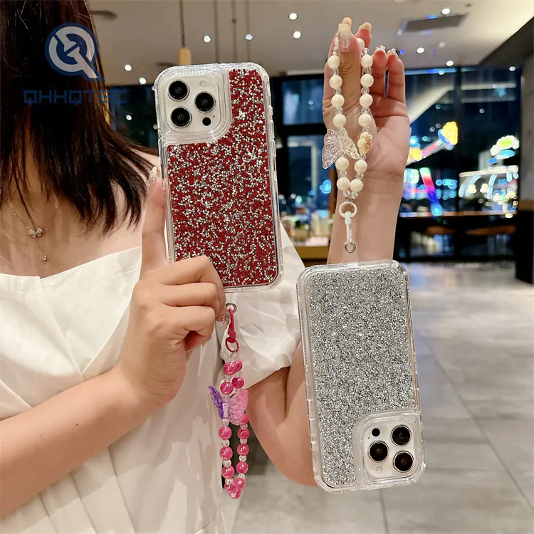 colorful 3 in 1 case with butterfly stand (复制)