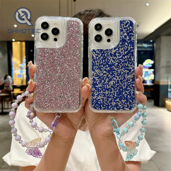 colorful 3 in 1 case with butterfly stand (复制)
