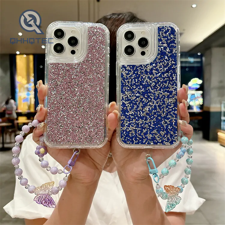 colorful 3 in 1 case with butterfly stand (复制)