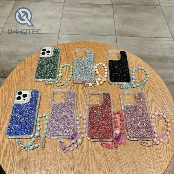 colorful 3 in 1 case with butterfly stand (复制)