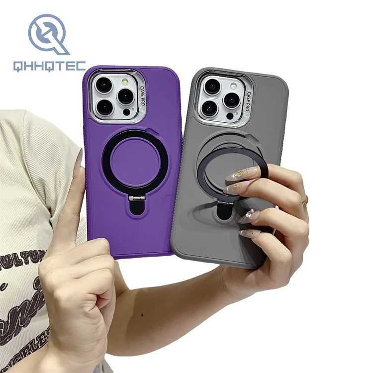 3 in 1 colorful bright case with round bracket