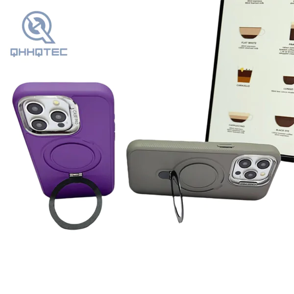 3 in 1 colorful bright case with round bracket