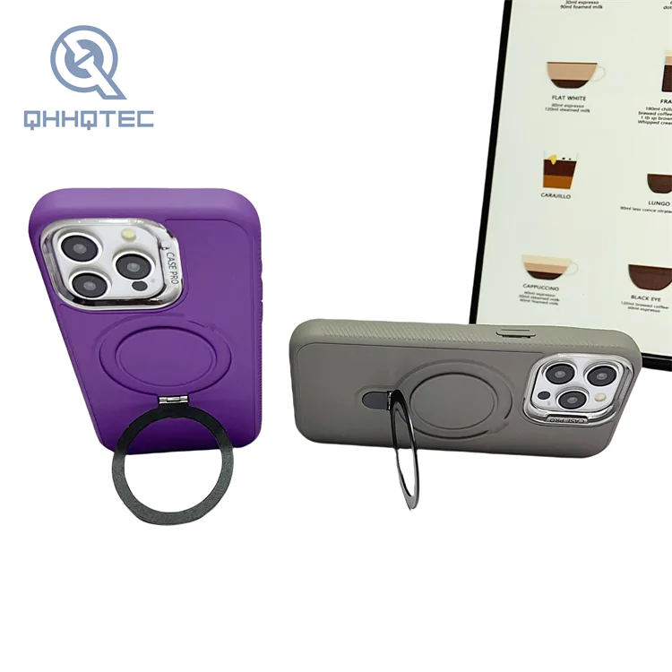 3 in 1 colorful bright case with round bracket