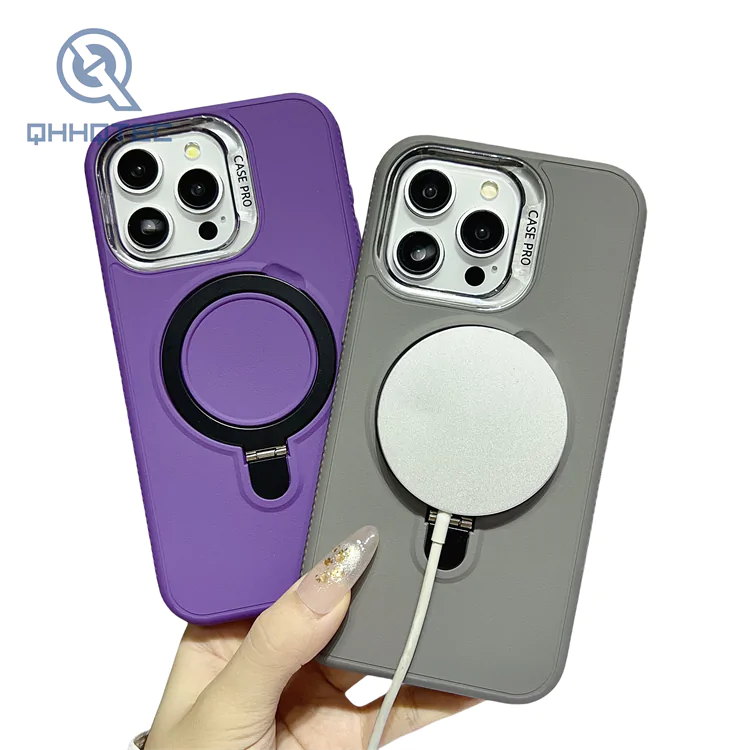 3 in 1 colorful bright case with round bracket