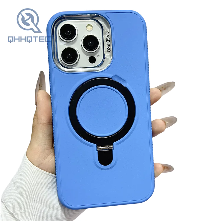 3 in 1 colorful bright case with round bracket