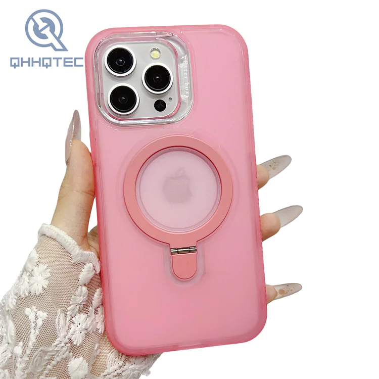 3 in 1 jelly color magsafe pop case