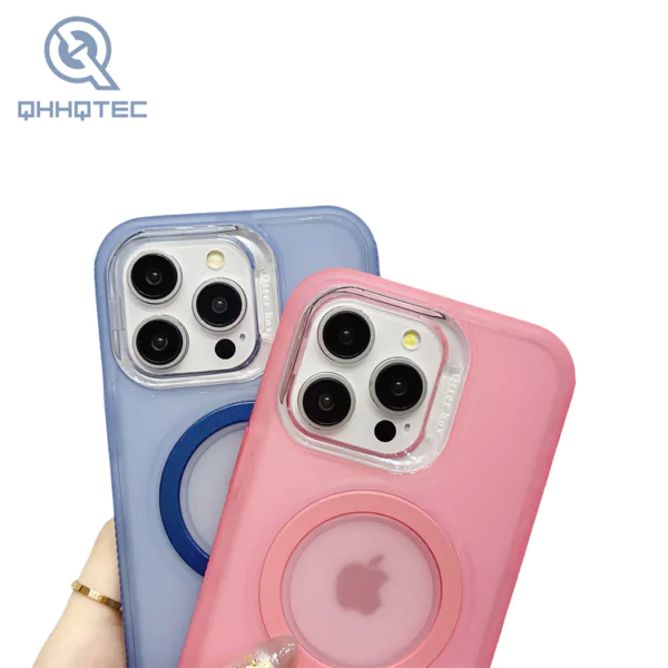 3 in 1 jelly color magsafe pop case