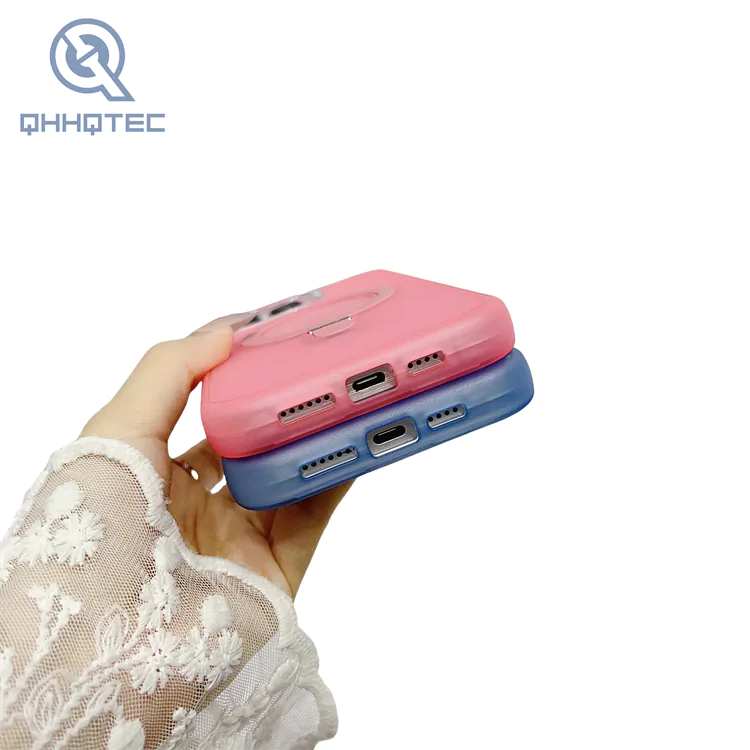 3 in 1 jelly color magsafe pop case